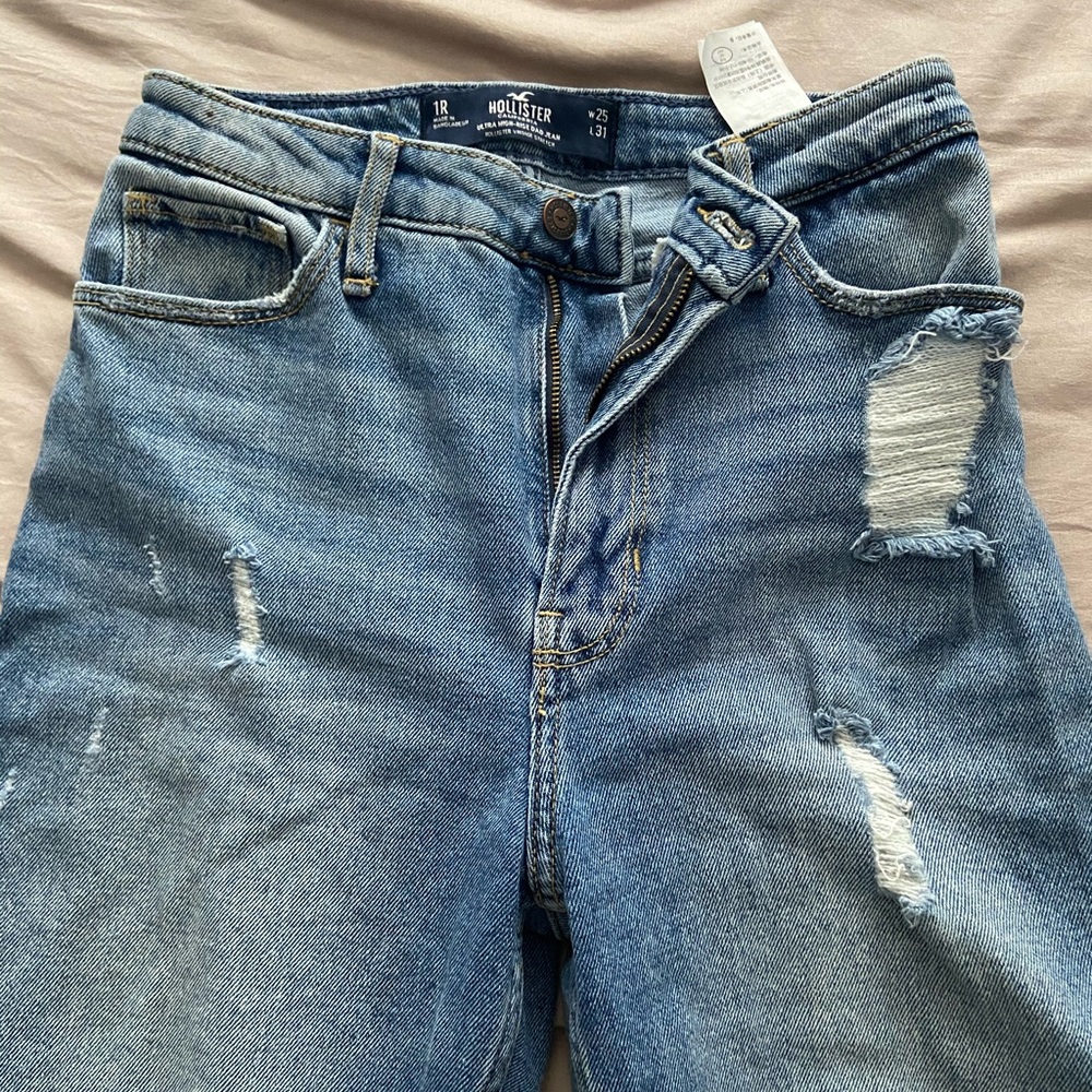 Hollister ultra high rise dad jeans